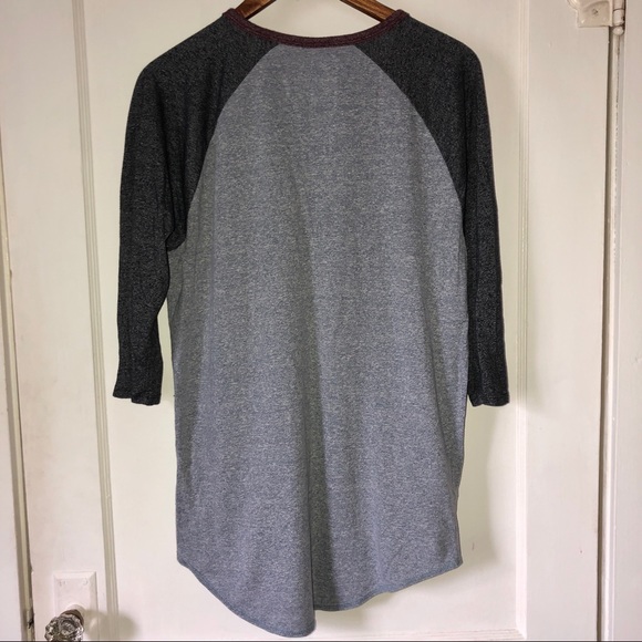 PacSun Color Block Baseball Tee - Picture 3 of 3